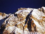 303 Annapurna Central Summit Close Up At Sunrise From Annapurna Sanctuary Base Camp Here is a close up of Annapurna Central (8051m) summit at sunrise from Annapurna Sanctuary Base Camp.
